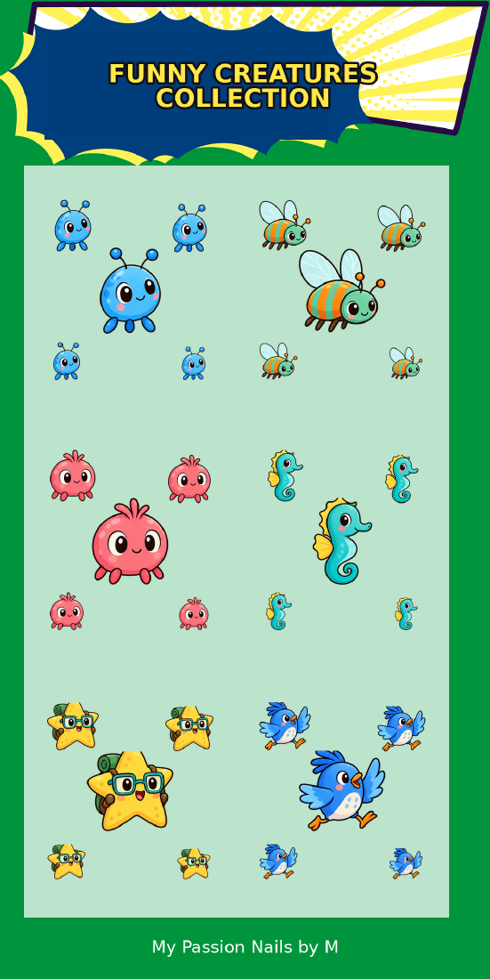 Mata Funny Creatures Collection: zabawne stworzenia
